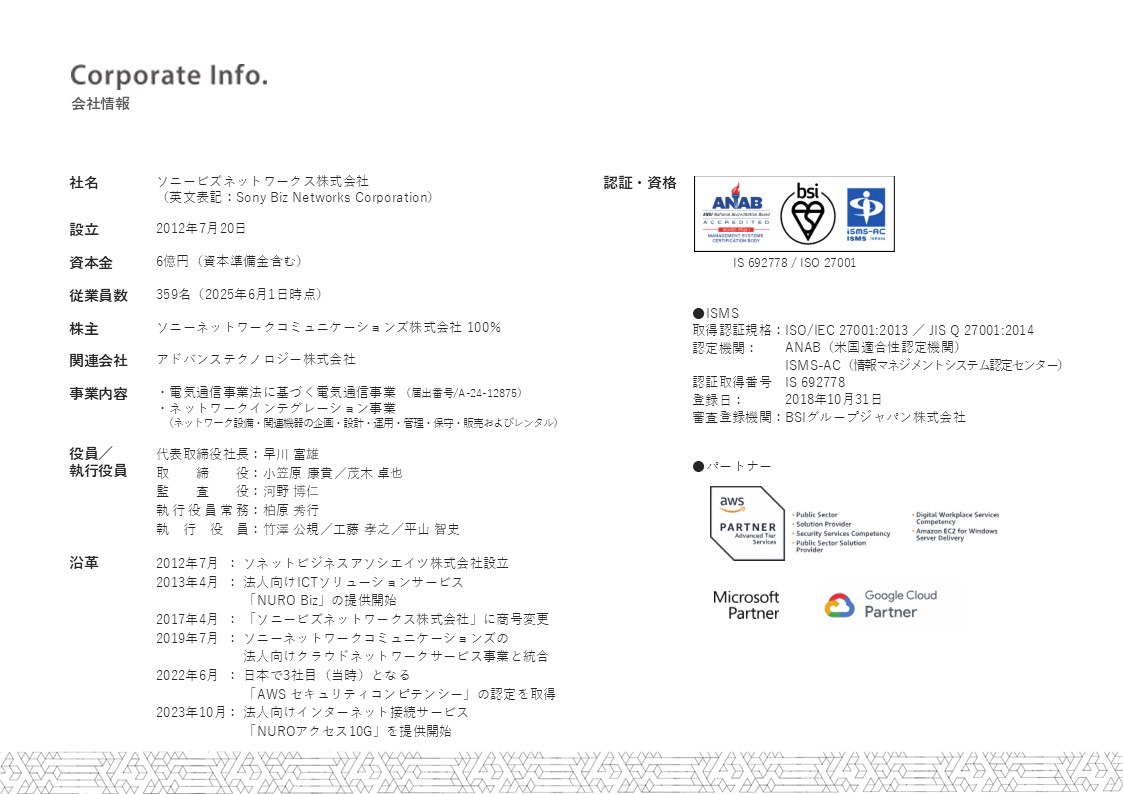 会社紹介資料